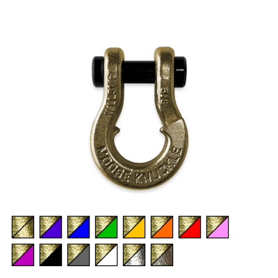Jowl SxS Recovery Split Shackle 5/8 Brass Knuckle Moose Knuckle Offroad