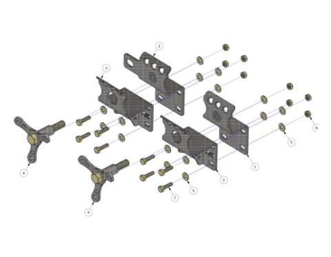 Hilift Jack Mount Molle Panel and Universal Fit Motobilt
