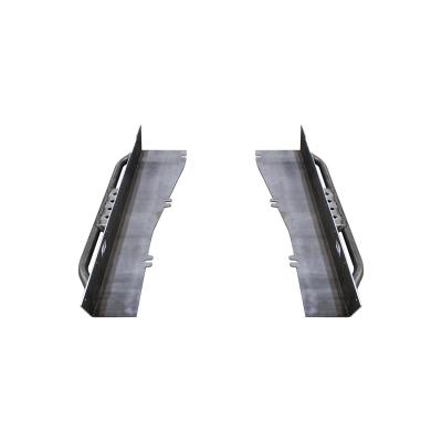15 Inch Stretch Rockers w/Tube Step for Jeep YJ Motobilt