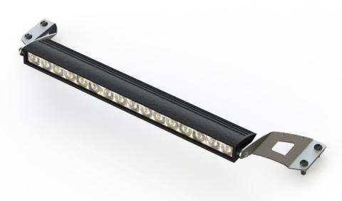 20 Inch LED Single Row Hood Light Mount Kit for Jeep JK Motobilt