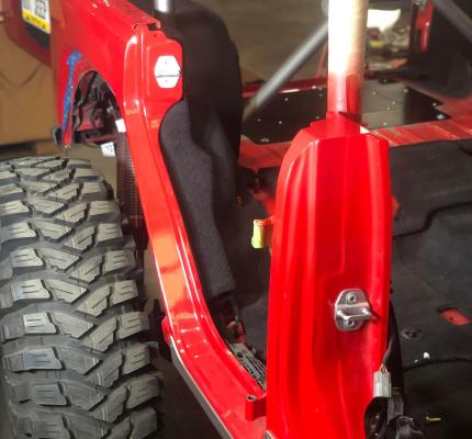 B Pillar Chop Kit for Jeep JLU Motobilt