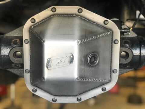 Jeep JL Differential Cover Rear 2018-Pres Wrangler JL Rubicon Dana 44 Bare Steel Motobilt