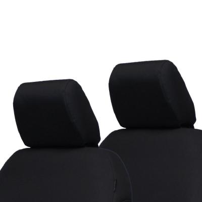 Jeep JK Bench Headrest Covers 07-10 Wrangler JK 4 Door Tactical Series Black Bartact