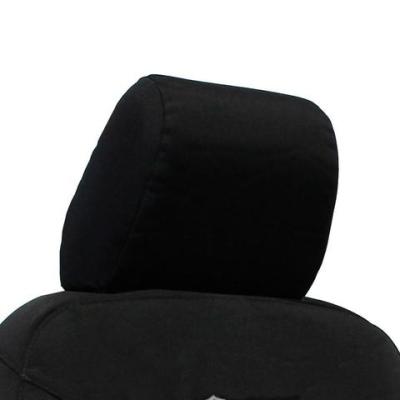 Jeep JK Bench Headrest Covers 07-10 Wrangler JK 4 Door Tactical Series Black Bartact