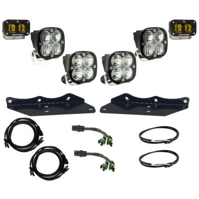 Ford Raptor (17-20) Fog Pocket Kit S2 SAE Baja Amber Pro Baja Designs