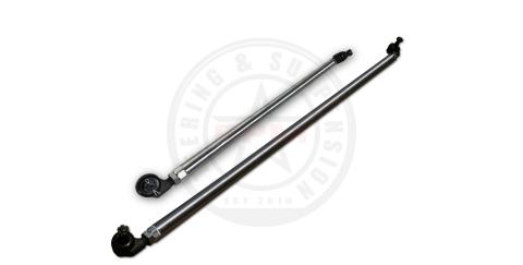 Jeep Wrangler TJ/LJ 1 Ton Aluminum Steering Kit for TeraFlex Hi Steer Knuckles No Clamp RPM Steering