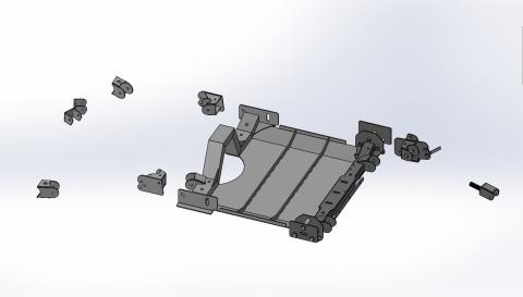 JLU 3-Link Front and Double Triangulated 4-Link Rear Long Arm Bracket Kit RPM Steering