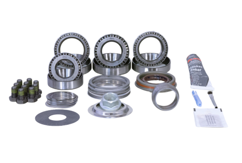 Dana 44 Front Axle Wrangler JK Rubicon Ring and Pinion Koyo Bearing Master Install Kit Revolution Gear