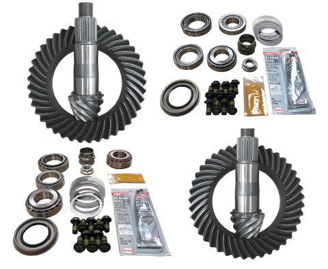 Jeep Wrangler JL Rubicon and Gladiator Dana 44 4.56 Ratio Gear Package Revolution Gear