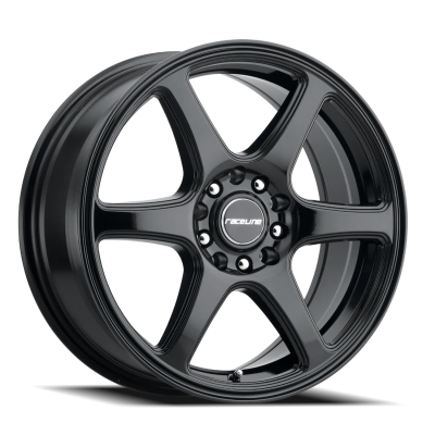 Aluminum Wheels 18x8 Matrix 146B Gloss Black 40 Offset 5 on 114.3 Bolt Pattern 72.62 Bore Raceline