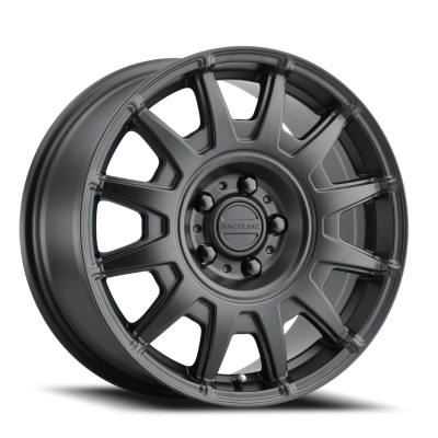 Aluminum Wheels 17x8 Aero 401B Satin Black Multi Spoke 40 Offset 5 on 100 Bolt Pattern 72.62 Bore Raceline