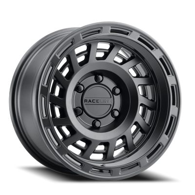 Aluminum Wheels 17x8.5 Halo 957B Satin Black 0 Offset 5 on 127 Bolt Pattern 78.1 Bore Raceline