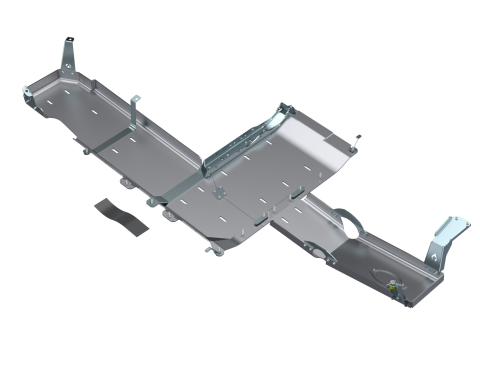 JLU Full Bellypan - 4 Door 392 Hemi Aluminum Artec Industries