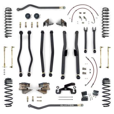 Jeep Wrangler 392 Overland+ 2.5 Inch Long Arm Lift Kit 2021-2025 JL Clayton Offroad
