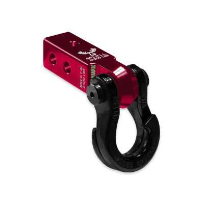 Jowl 3/4 Split Shackle and Mohawk 2.0 Receiver Combo Red Rum / Black Hole Moose Knuckle Offroad