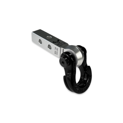 Jowl 5/8 Split Shackle and Mohawk 1.25 Receiver Combo Atomic Silver / Black Hole Moose Knuckle Offroad