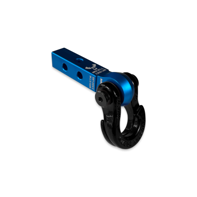 Jowl 5/8 Split Shackle and Mohawk 1.25 Receiver Combo Blue Pill / Black Hole Moose Knuckle Offroad
