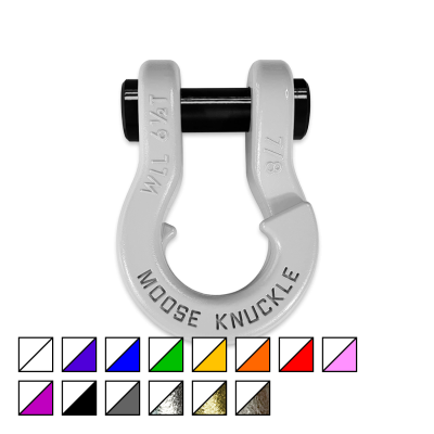 Jowl Recovery Split Shackle 7/8 Pure White Moose Knuckle Offroad