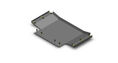 Jeep Grand Cherokee Transfer Case Skid Plate 93-98 ZJ Clayton Off Road