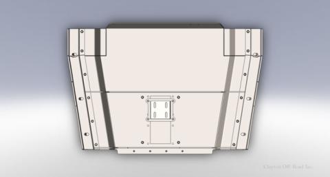 Jeep Wrangler Transfer Case Skid Plate 2004-2006 Jeep Wrangler LJ Clayton Off Road