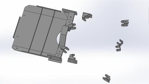 JLU Double Triangulated 4-Link Rear Long Arm Bracket Kit RPM Steering