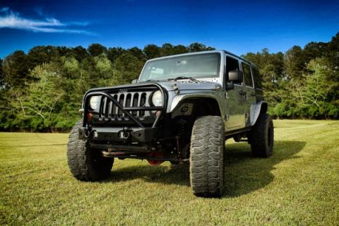 Aluminum Crusher 4 Inch Rear Fenders for Jeep JK/JKU Motobilt