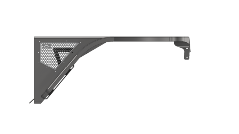 Alimunum Front Fenders 2 Inch Flare for Jeep TJ/LJ Motobilt