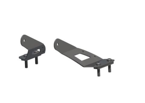 21.5 Inch LED Light Bar Hood Mount for Jeep JK/JKU Powdercoat Motobilt
