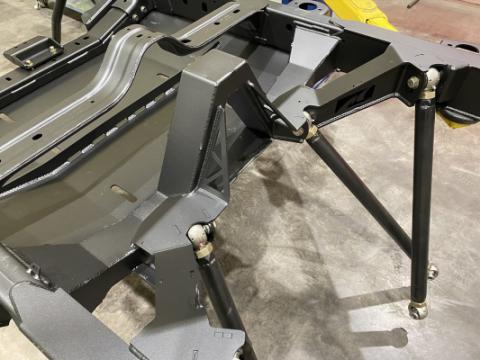 Rear Lower Link Crossmember For Jeep JKU Bare Steel Motobilt