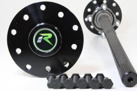 1987-06 Wrangler TJ Dana 44 4140 Chromoly Drum Brakes USA Made Rear Axle Kit Revolution Gear