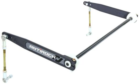 Antirock Sway Bar Kit 97-06 Wrangler TJ/LJ Front Bolt-On Steel Arms RockJock 4x4