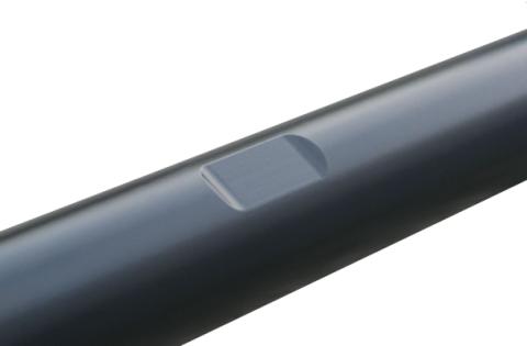 Currectlync Steering Modular Extreme Duty Drag Link JL/JT Bolt-On 1 5/8 Inch Diameter Bolt-On Semi-Gloss Black PC Finish RockJock 4X4
