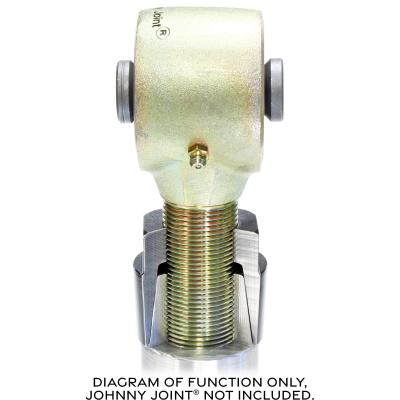 RockNut Kit (Nut and Bung) 1 Inch LH Thread RockJock 4X4