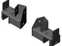 Jeep Grand Cherokee Rear Frame Brackets 93-98 ZJ Clayton Off Road