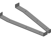 Jeep Wrangler Frame Bracket Location Templates 2004-2006 LJ Clayton Off Road