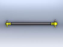 Custom Front Adjustable Track Bar W/Forged JJ 2.0 Width Lower Clayton Off Road