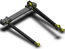 Jeep Cherokee Pro Series 3 Link Front Long Arm Upgrade Kit 84-01 XJ Clayton Off Road
