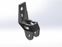 Offset Track Bar Bracket 2007 2018 Jeep Wrangler JK/JKU RPM Steering