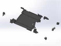 JKU 3-Link Front and Double Triangulated 4-Link Rear Long Arm Bracket Kit RPM Steering