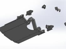 JKU Double Triangulated 4-Link Rear Long Arm Bracket Kit RPM Steering