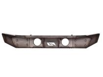 Jeep JK Front Bumper 07-18 Wrangler JK W/Fog Light Holes The Hammer Series Bare Steel Motobilt