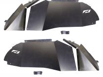 Aluminum Blank Front Inner Fenders for JL/JLU/JT Gladiator Motobilt