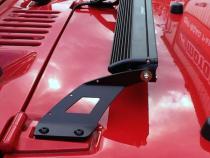 20 Inch LED Single Row Hood Light Mount Kit for Jeep JK Motobilt