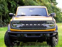 A-Pillar LED Light Mount For 2021 Ford Bronco Bare Steel Motobilt
