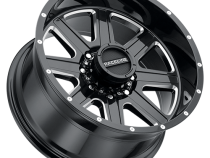 Aluminum Wheels 20x9 Hostage 940M Milled Gloss Black 0 Offset 5 on 127 Bolt Pattern 78.1 Bore Raceline