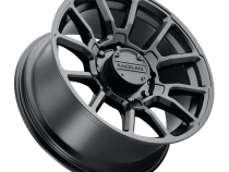 Aluminum Wheels 18x9 Gauge 950B Satin Black Multi Spoke 0 Offset 8 on 165.1 Bolt Pattern 125.2 Bore Raceline