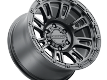 Aluminum Wheels 17x9 Compass 956B Satin Black -12 Offset 5 on 127 Bolt Pattern 78.1 Bore Raceline