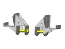 Jeep 392 Front Long Arm Frame Brackets 2021+ JL Clayton Offroad