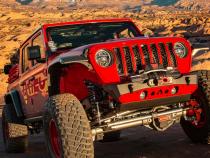 Bare Steel Nighthawk Front Bumper with Aluminum Skid for JK, JL, and JT - Bare Steel Artec Industries