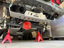 JLU Magnaflow Muffler and Tip Skid - 4 Door 392 Hemi Aluminum Artec Industries